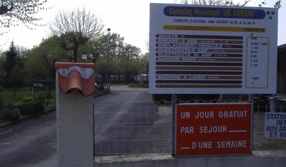 Camping Municipal Les Gerbes