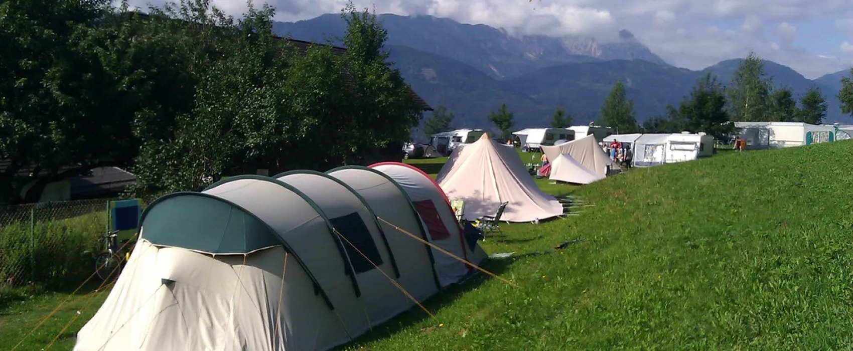 Camping am Bauernhof Bergfriede