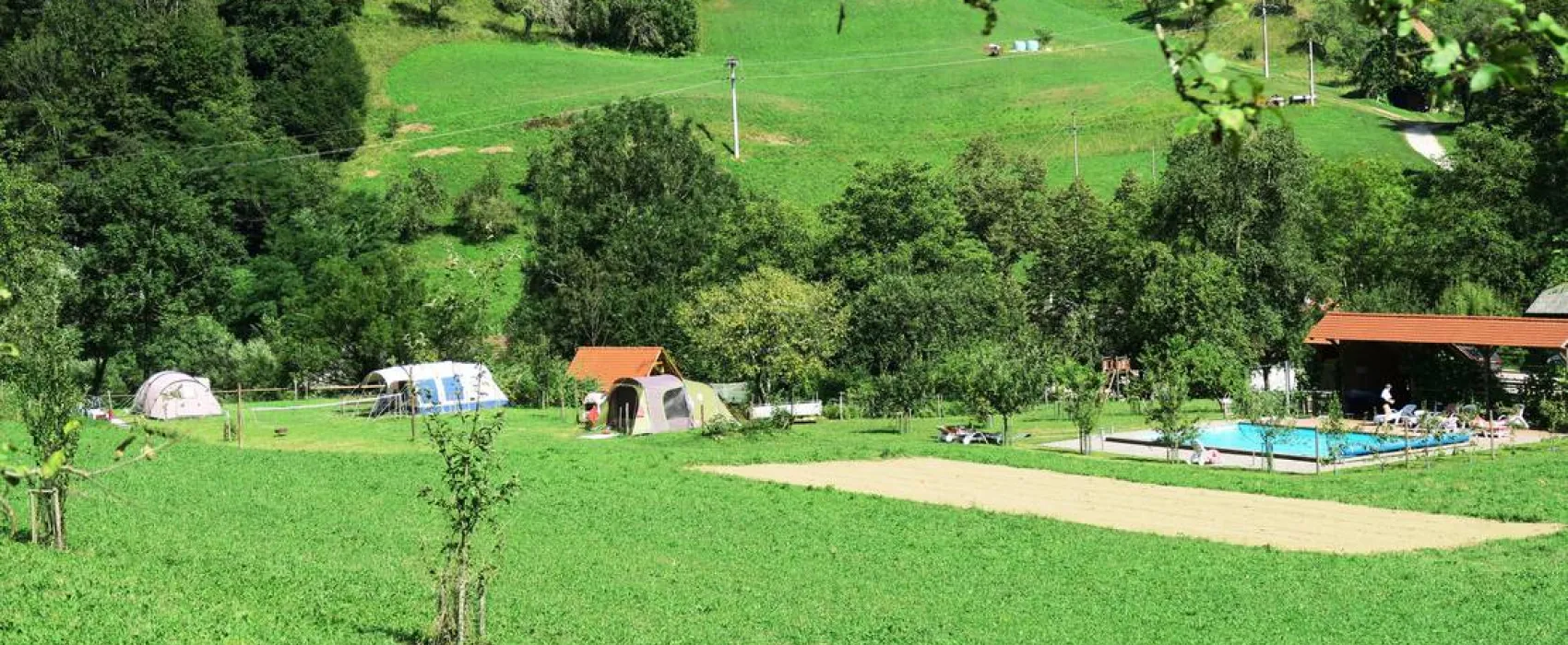 Farm camping Zelinc Slovenia