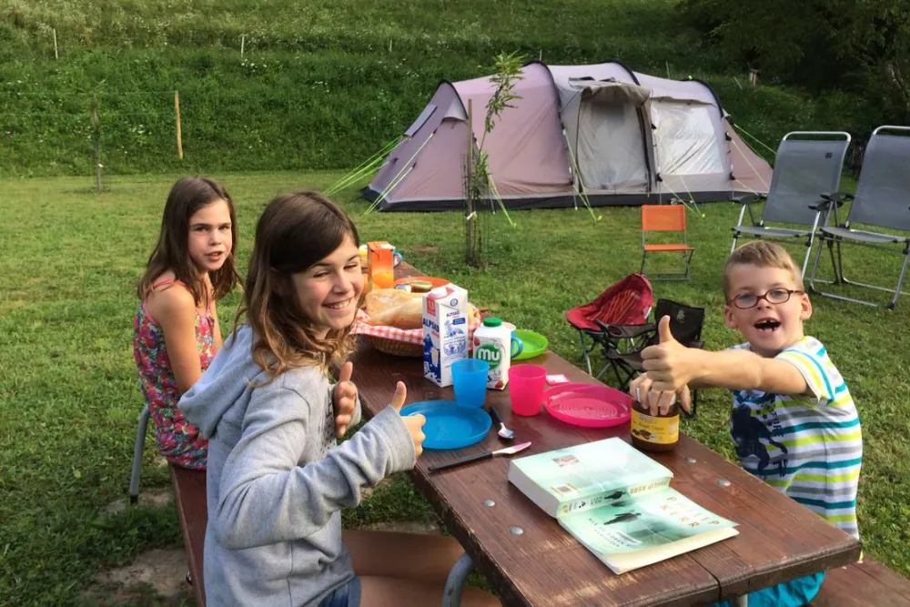 Farm camping Zelinc Slovenia