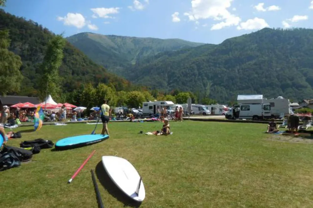 Stellplatz Freizeitanlage Rindbach