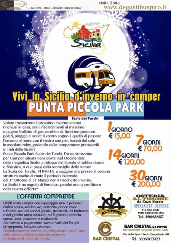 Punta Piccola Park Scala dei Turchi