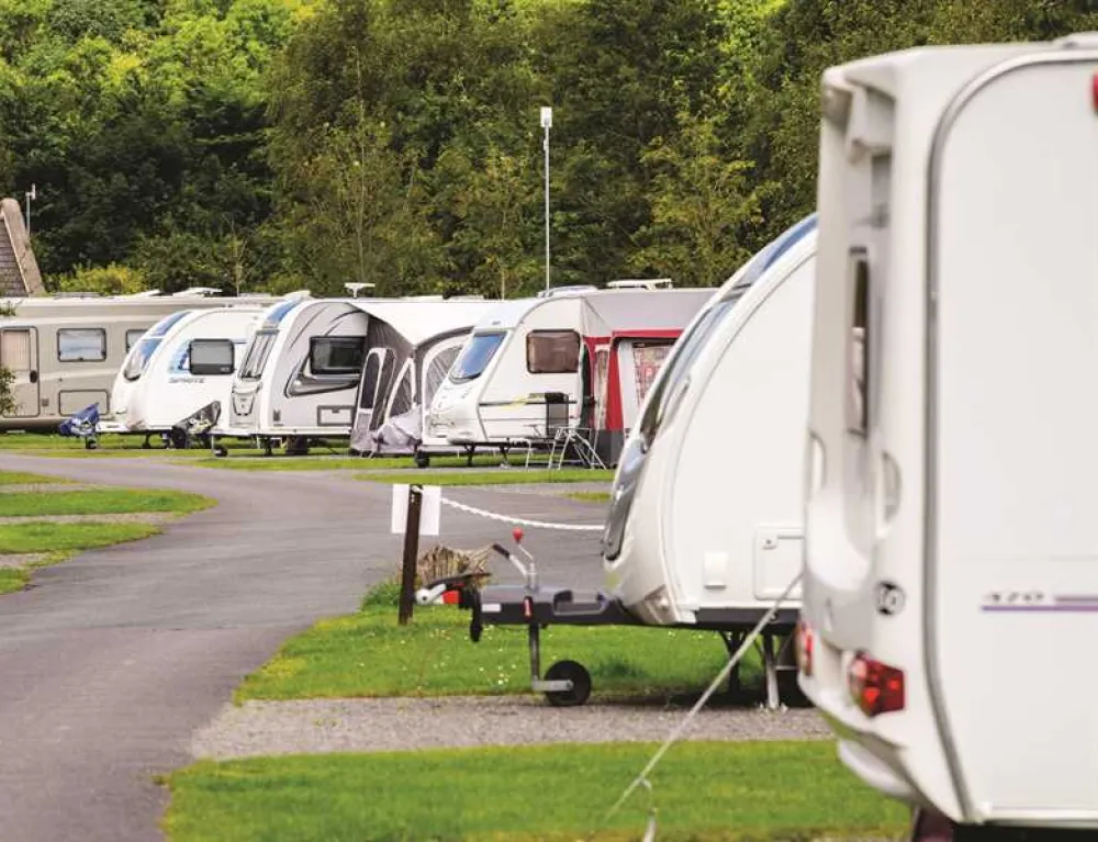 Delamont Country Park Camping and Caravanning Club Site