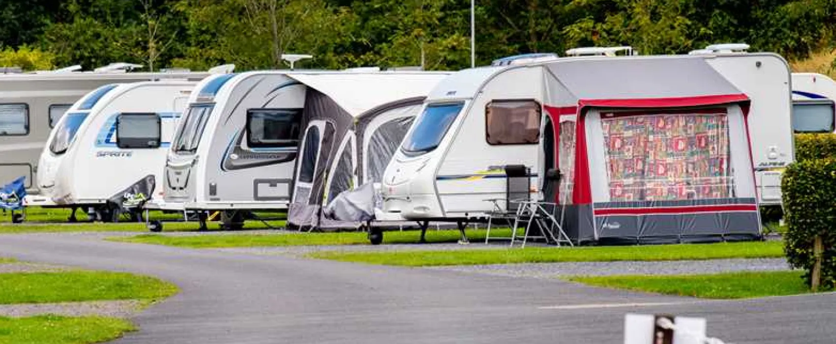 Delamont Country Park Camping and Caravanning Club Site
