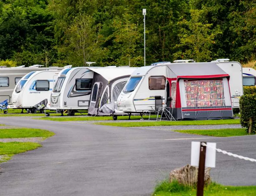 Delamont Country Park Camping and Caravanning Club Site