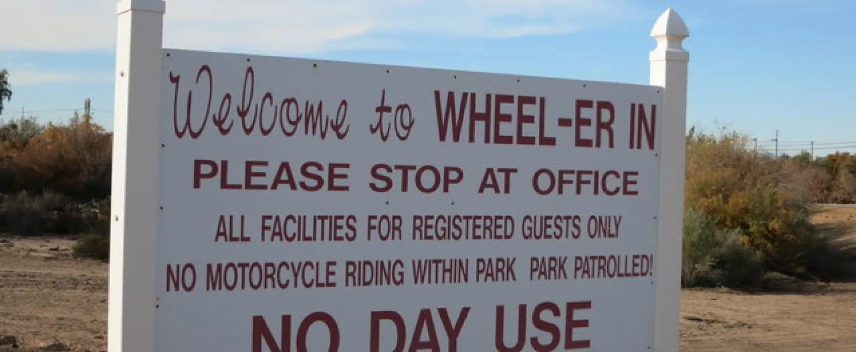 Wheel-Er In Family Resort