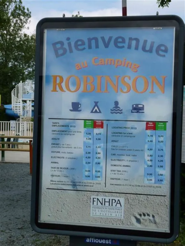 Camping Le Robinson  