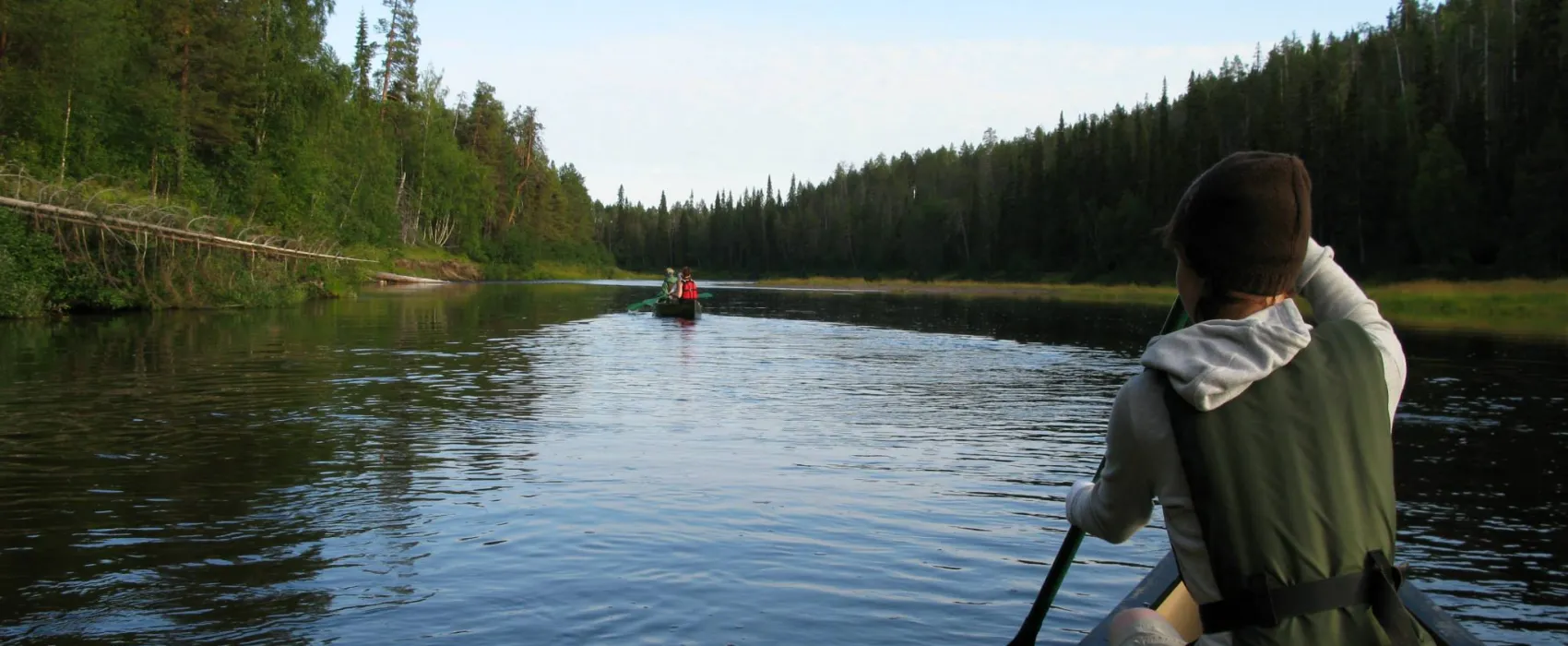 Oulanka Nationalpark Campsite