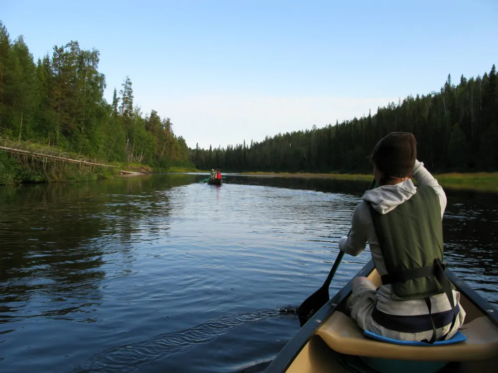 Oulanka Nationalpark Campsite