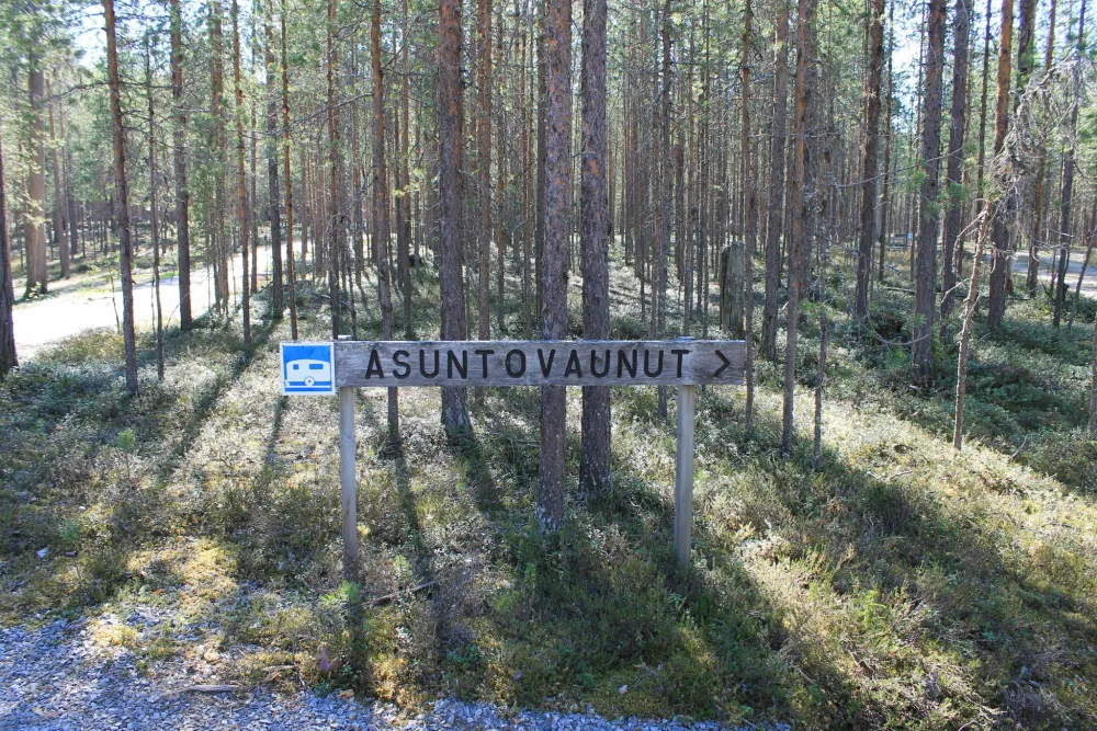 Oulanka Nationalpark Campsite