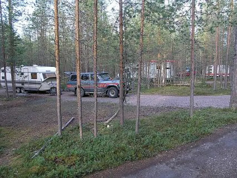 Oulanka Nationalpark Campsite