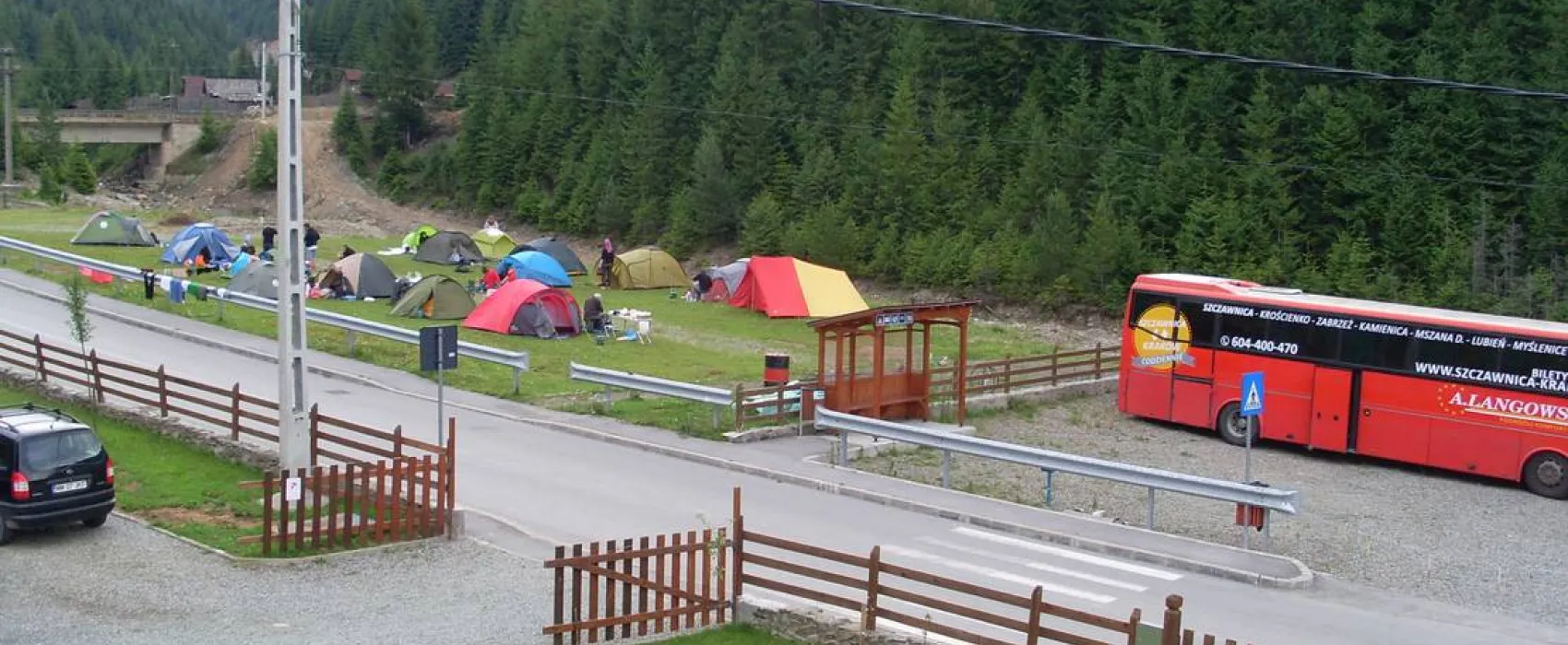 Pensiune camping laura borsa