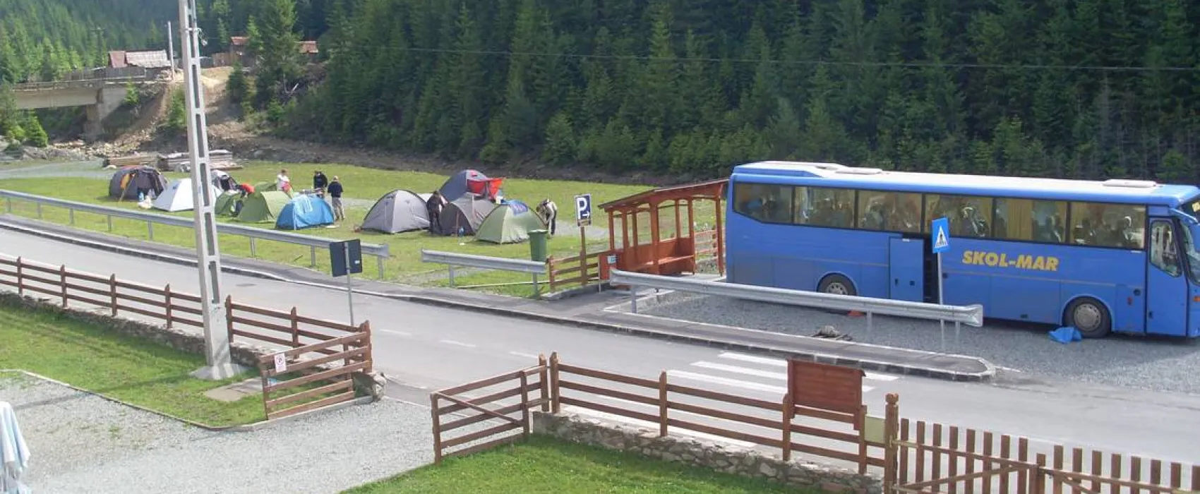 Pensiune camping laura borsa