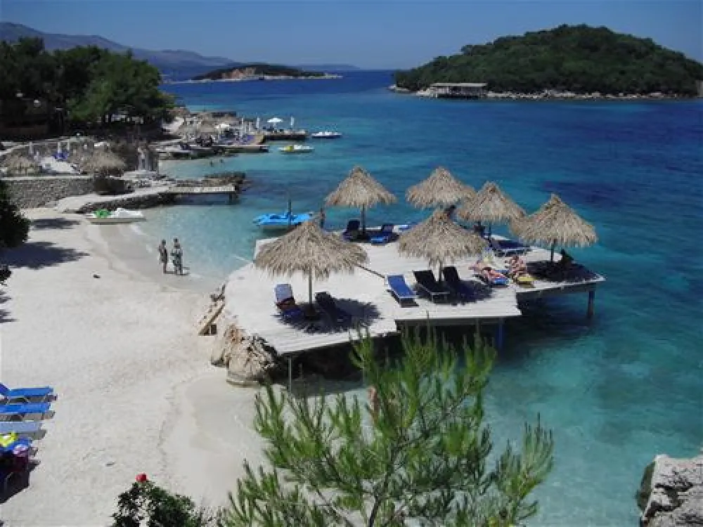 Albania  Ksamil Caravan Camping