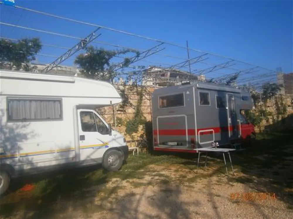 Albania  Ksamil Caravan Camping
