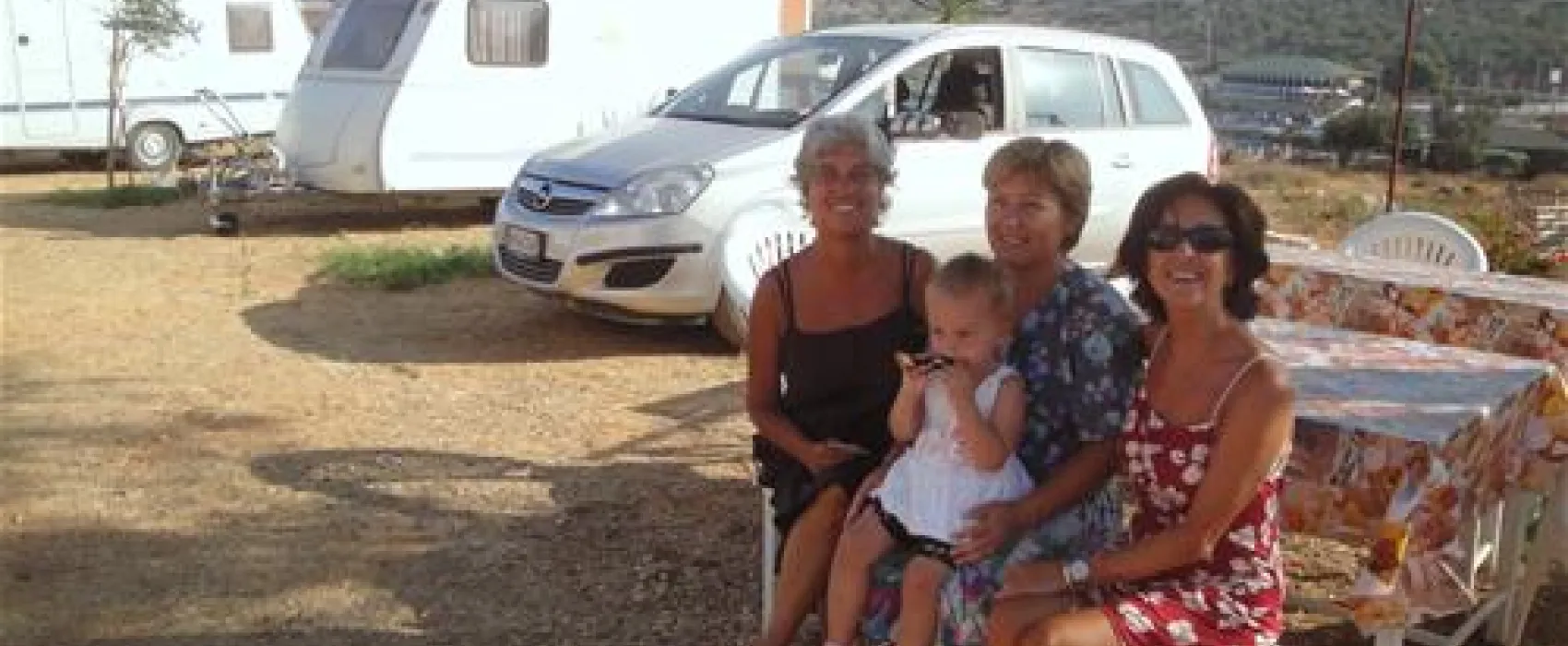 Albania  Ksamil Caravan Camping