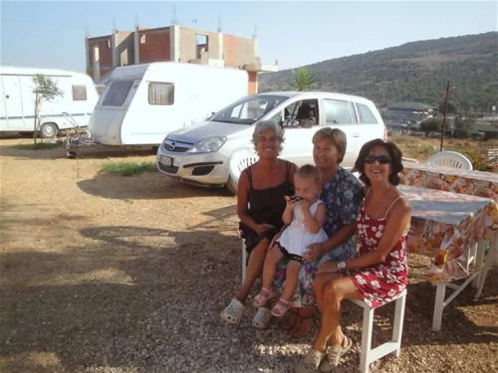 Albania  Ksamil Caravan Camping
