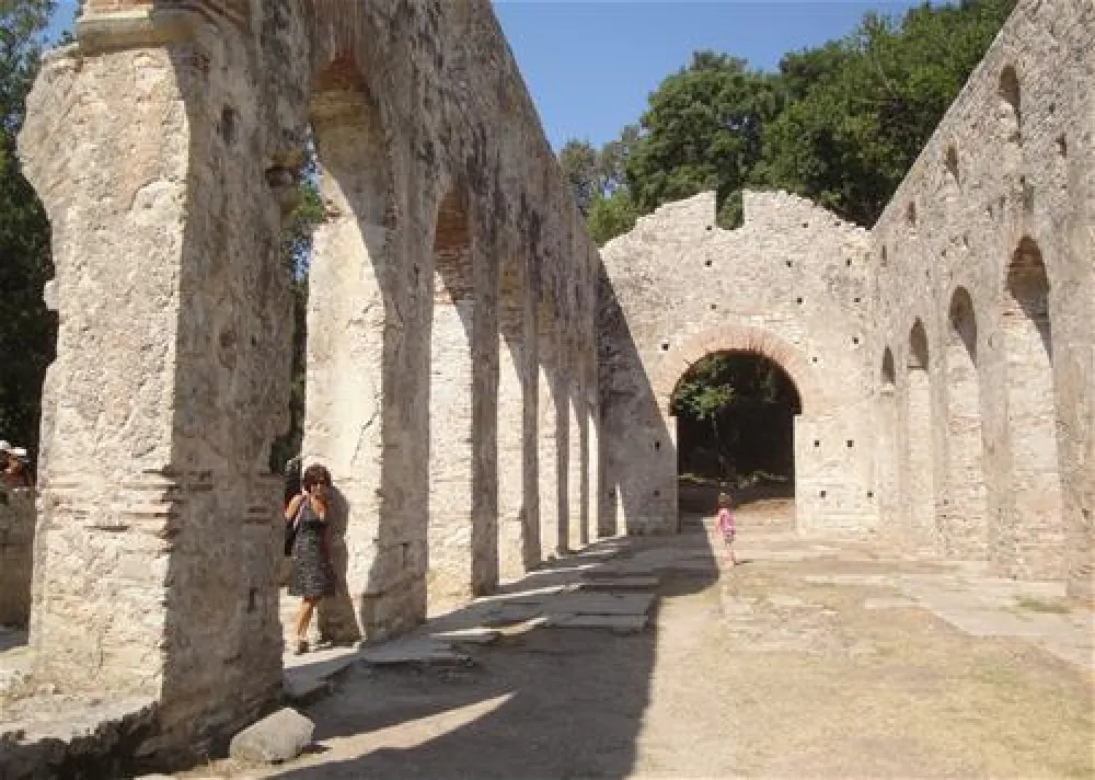 Albania  Ksamil Caravan Camping