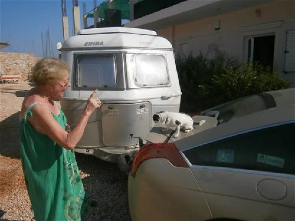 Albania  Ksamil Caravan Camping