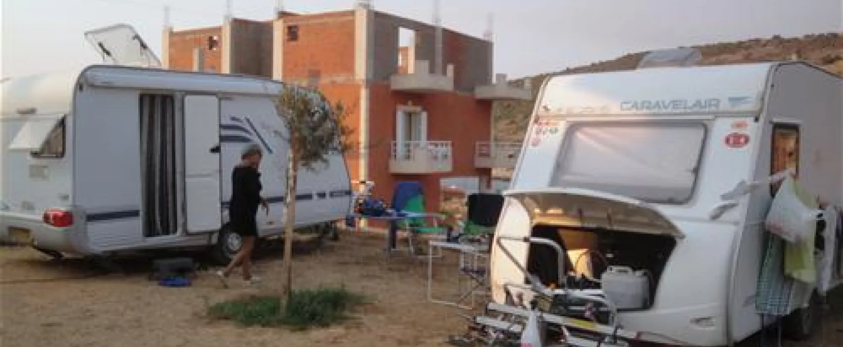 Albania  Ksamil Caravan Camping