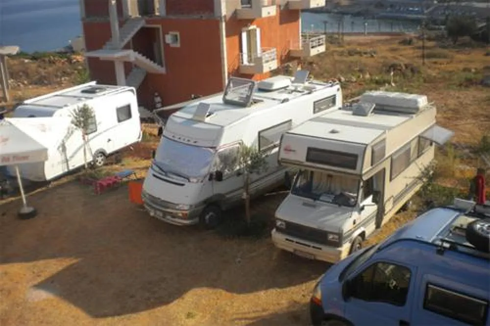 Albania  Ksamil Caravan Camping