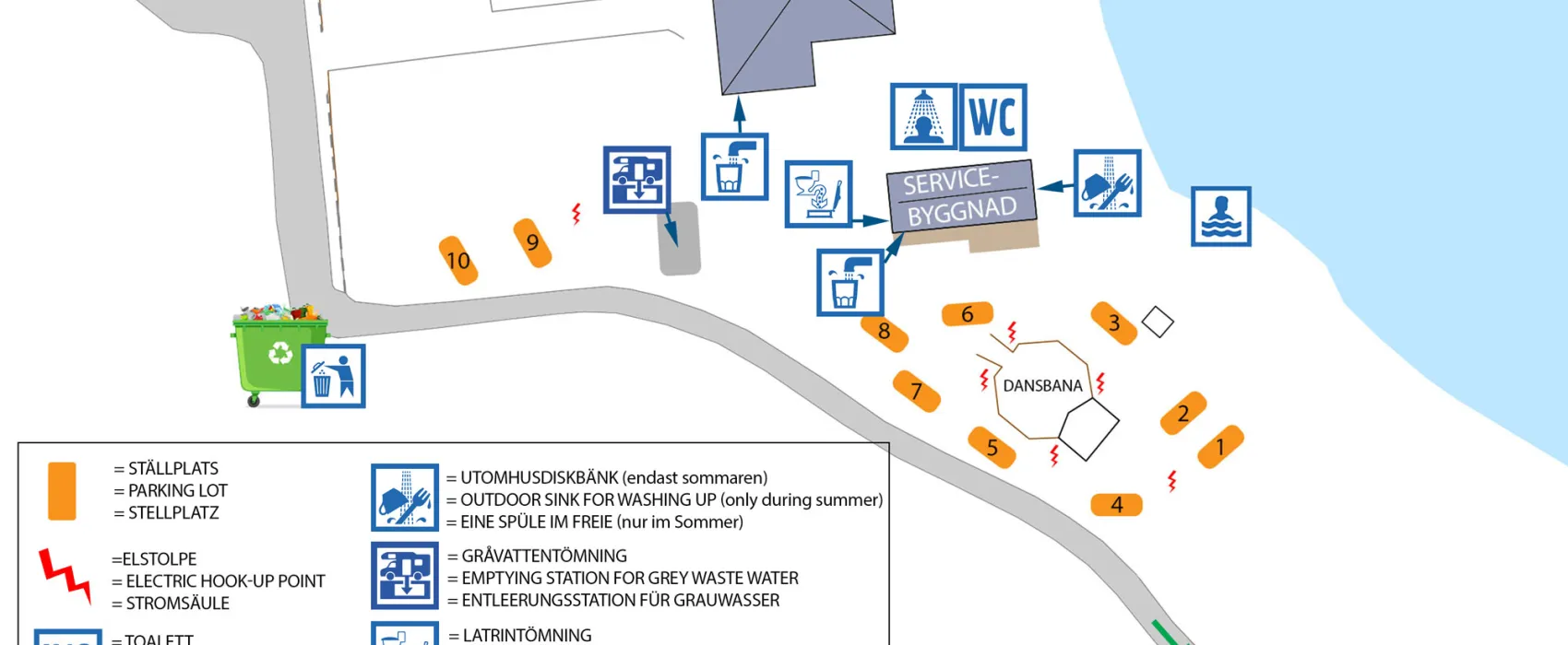 Uvaparkens ställplats - Fröseke