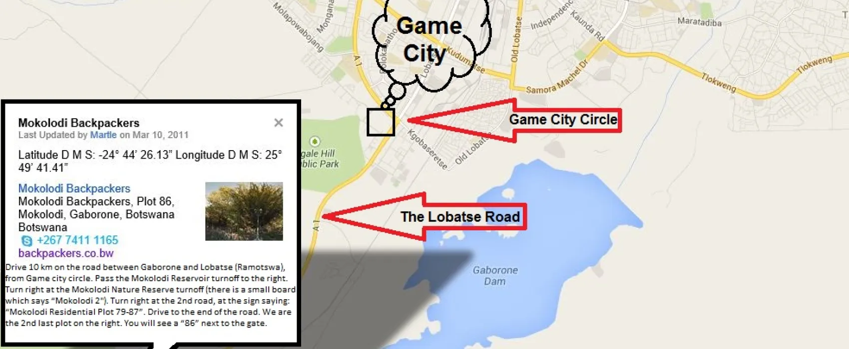 Mokolodi Backpackers