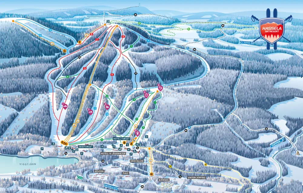 Hassela Ski Resort