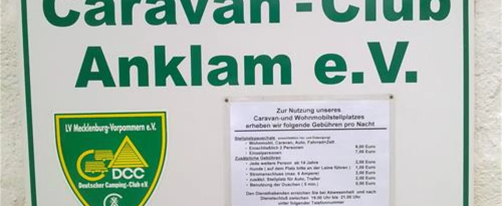 Camping- und Wohnmobilstellplatz Anklam