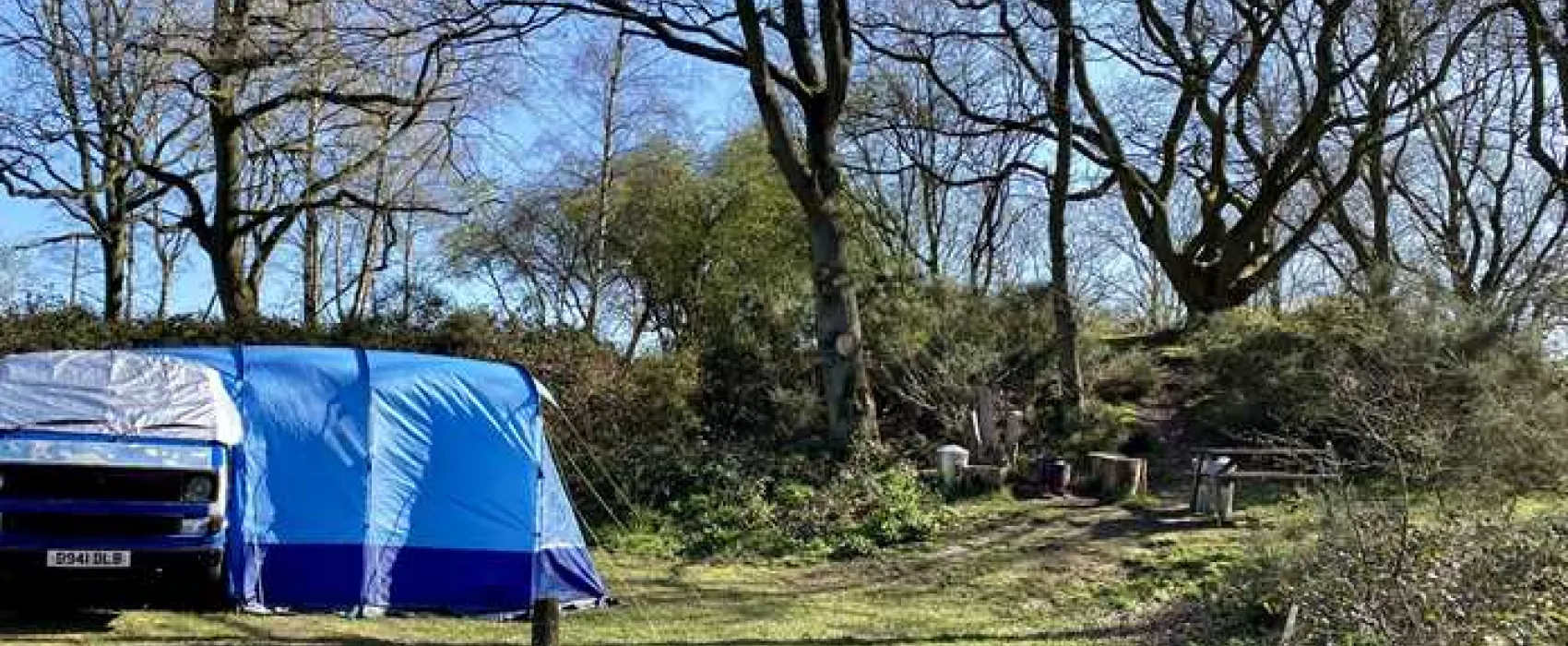 Dreamy Hollow Woodland Campsite and WW1 Trenches