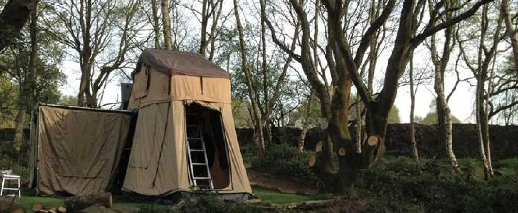 Dreamy Hollow Woodland Campsite and WW1 Trenches