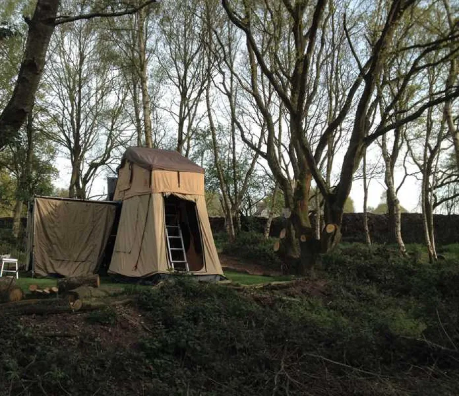 Dreamy Hollow Woodland Campsite and WW1 Trenches