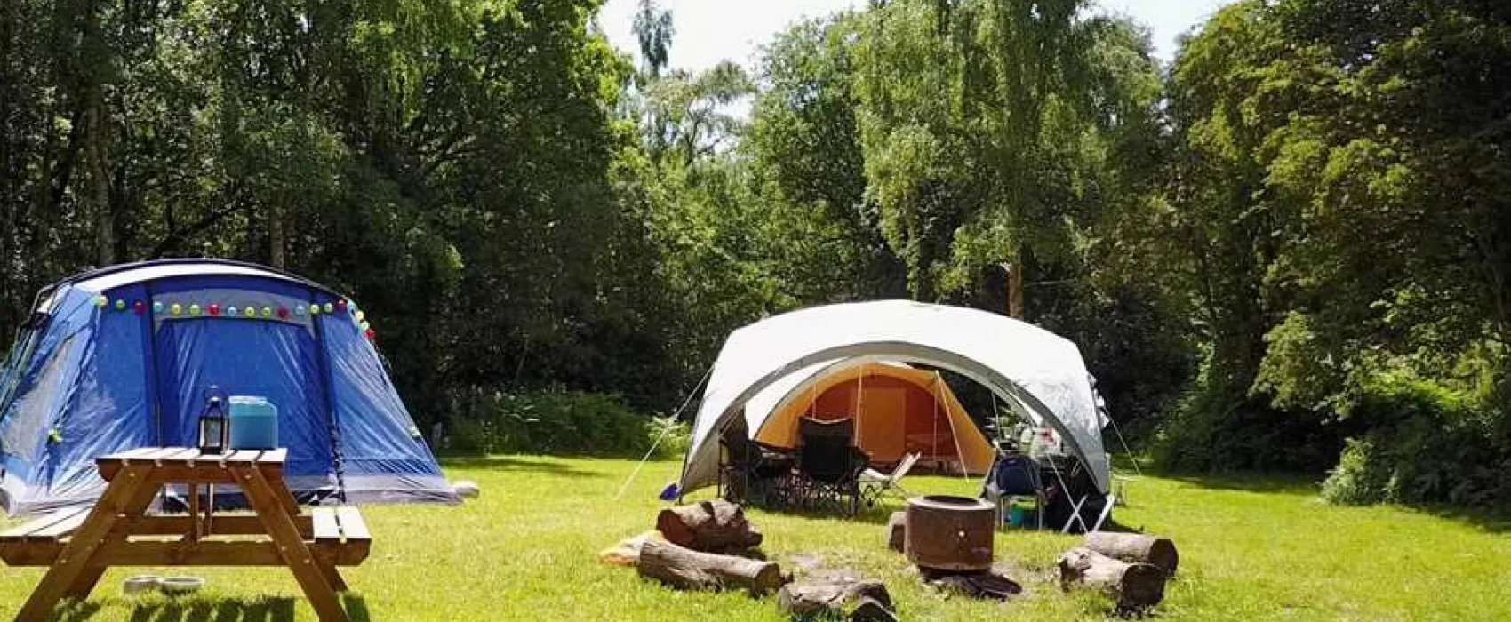 Dreamy Hollow Woodland Campsite and WW1 Trenches