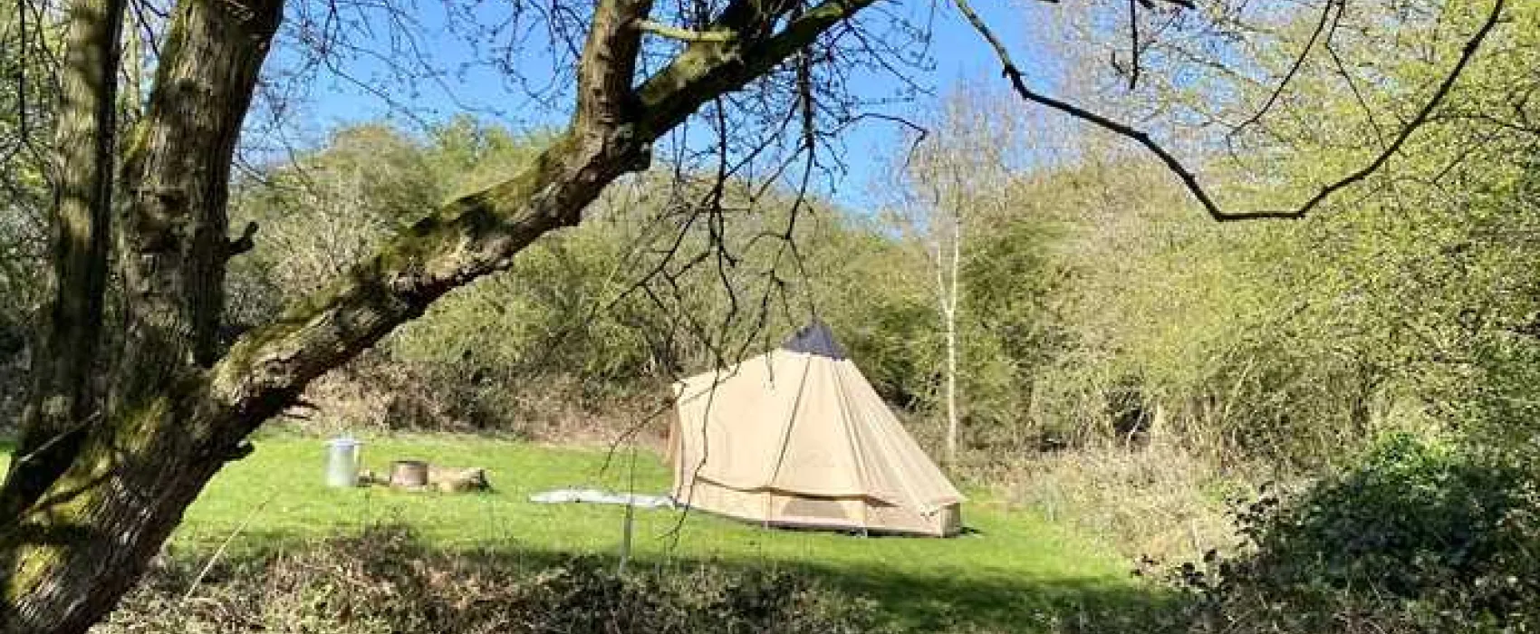 Dreamy Hollow Woodland Campsite and WW1 Trenches