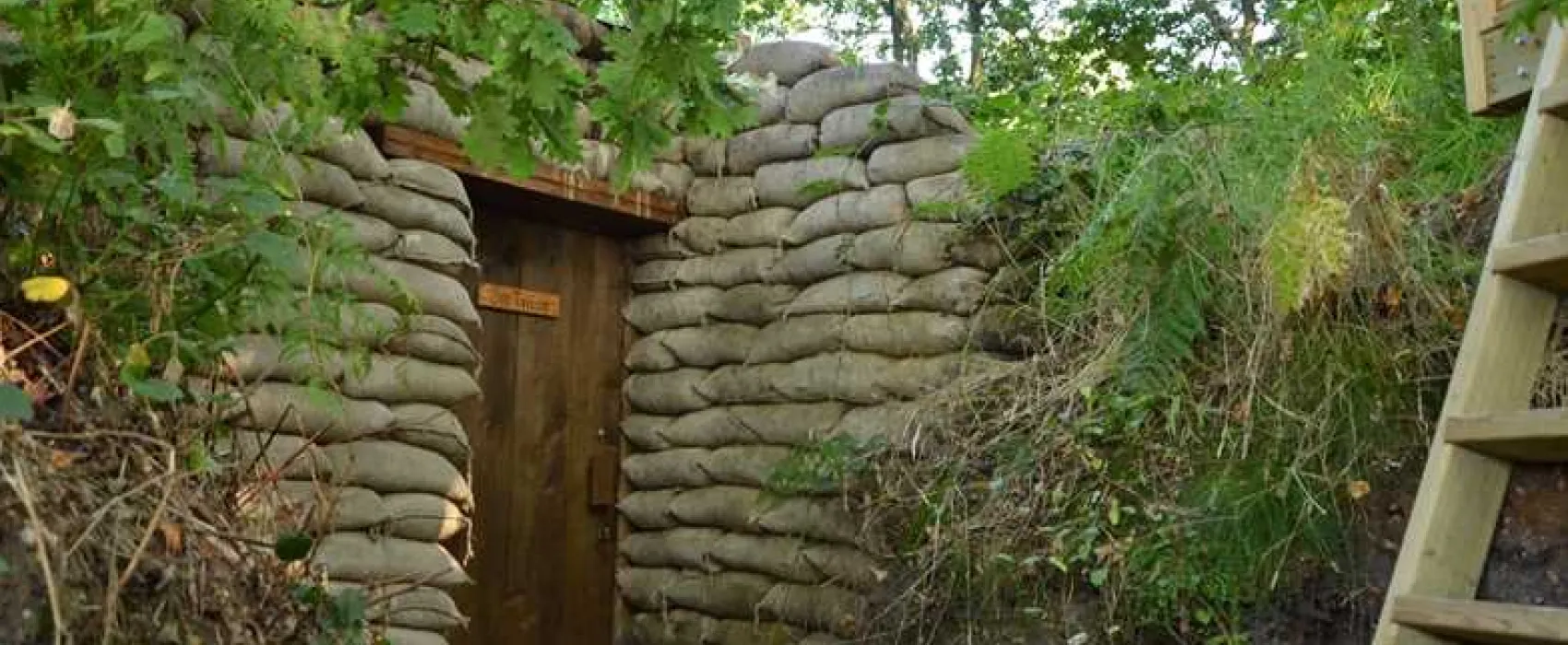 Dreamy Hollow Woodland Campsite and WW1 Trenches