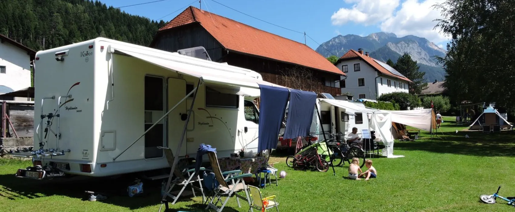 Camping am Bauernhof