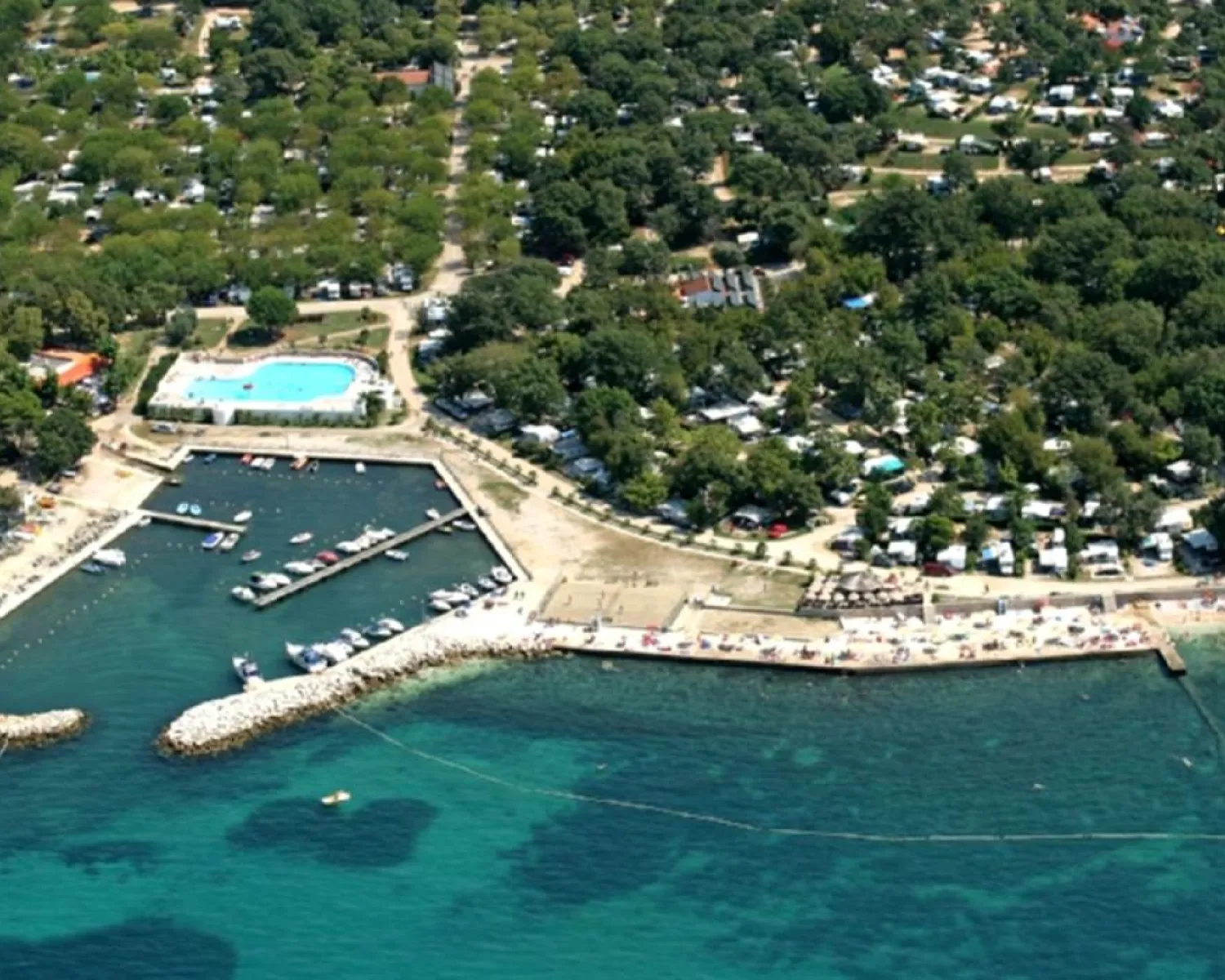 Camping Zelena Laguna in Kroatien - Spottocamp - Spottocamp