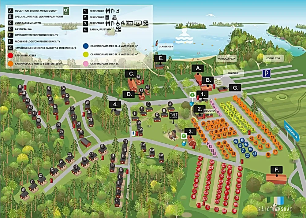 Camping Gålö Havsbad