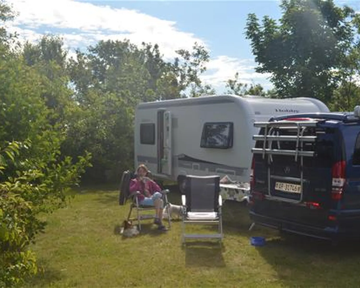 camping karten Camping Birthday Card main image 0
