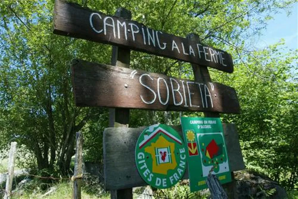 Camping a la ferme SOBIETA