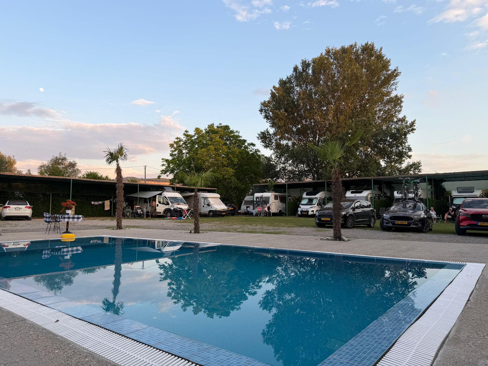 Albania Berat Caravan Camping