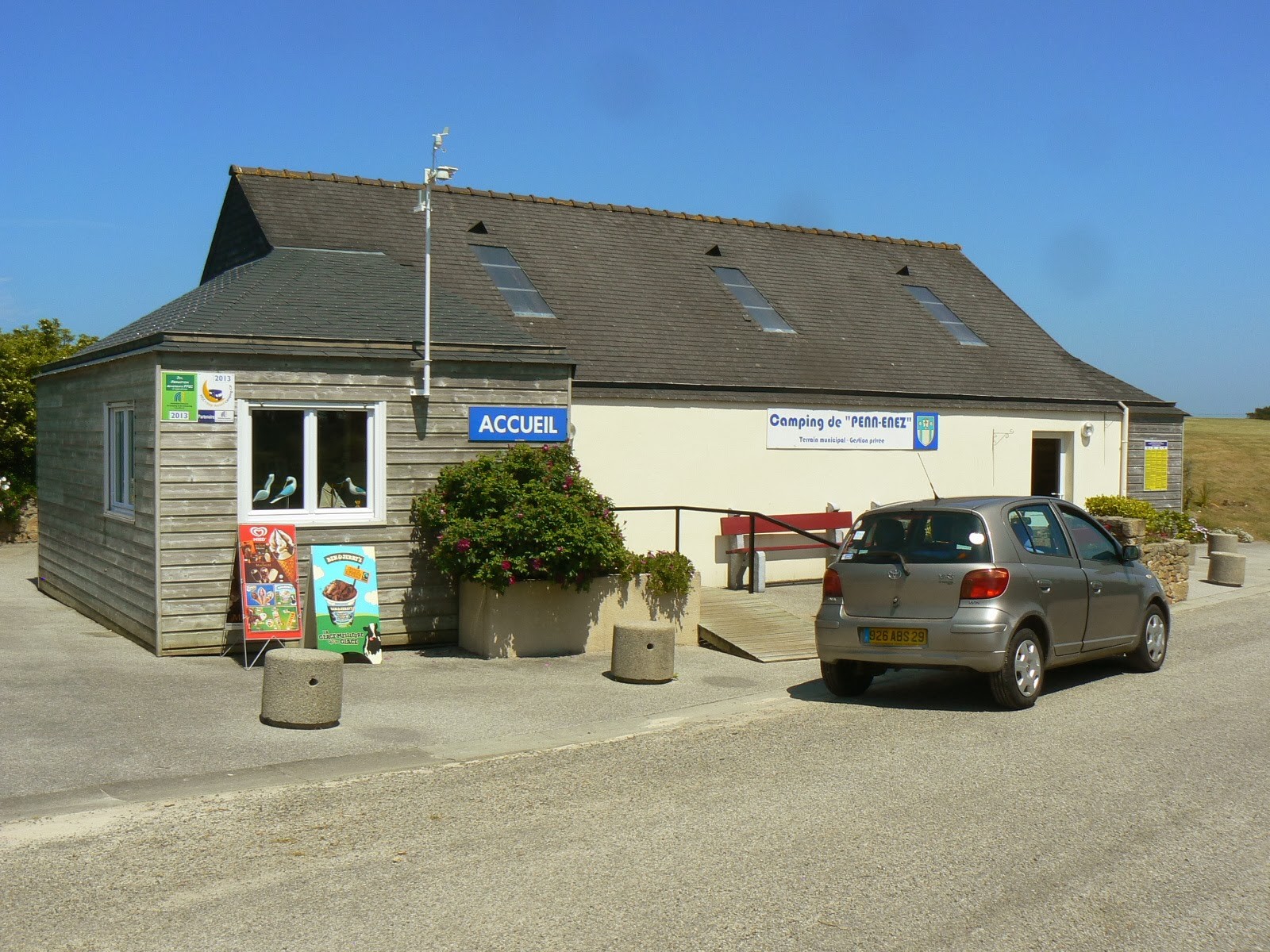 Camping Municipal Pen Enez in Frankreich - Spottocamp - Spottocamp