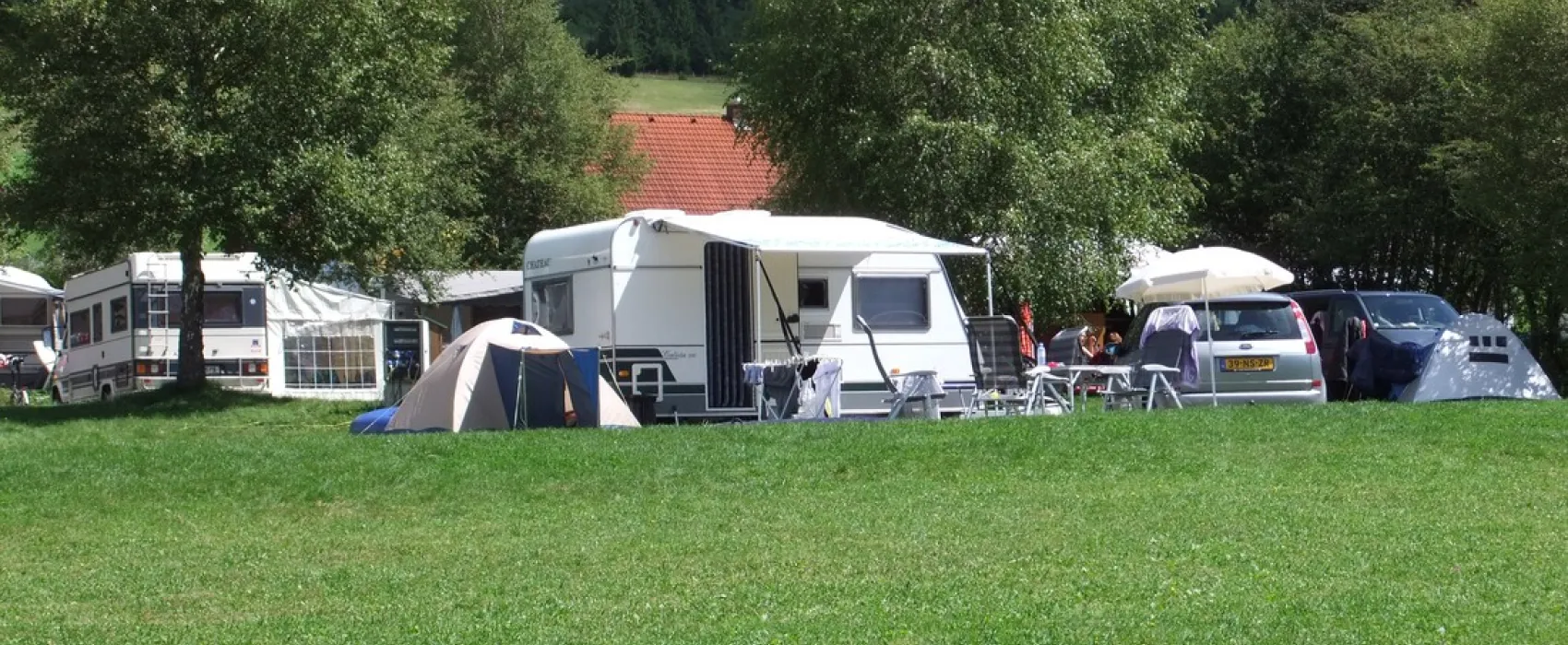 Camping am Badesee