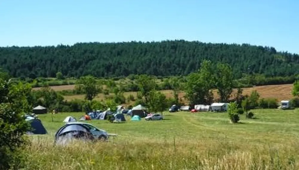 Camping aire naturelle de Camping La Combe
