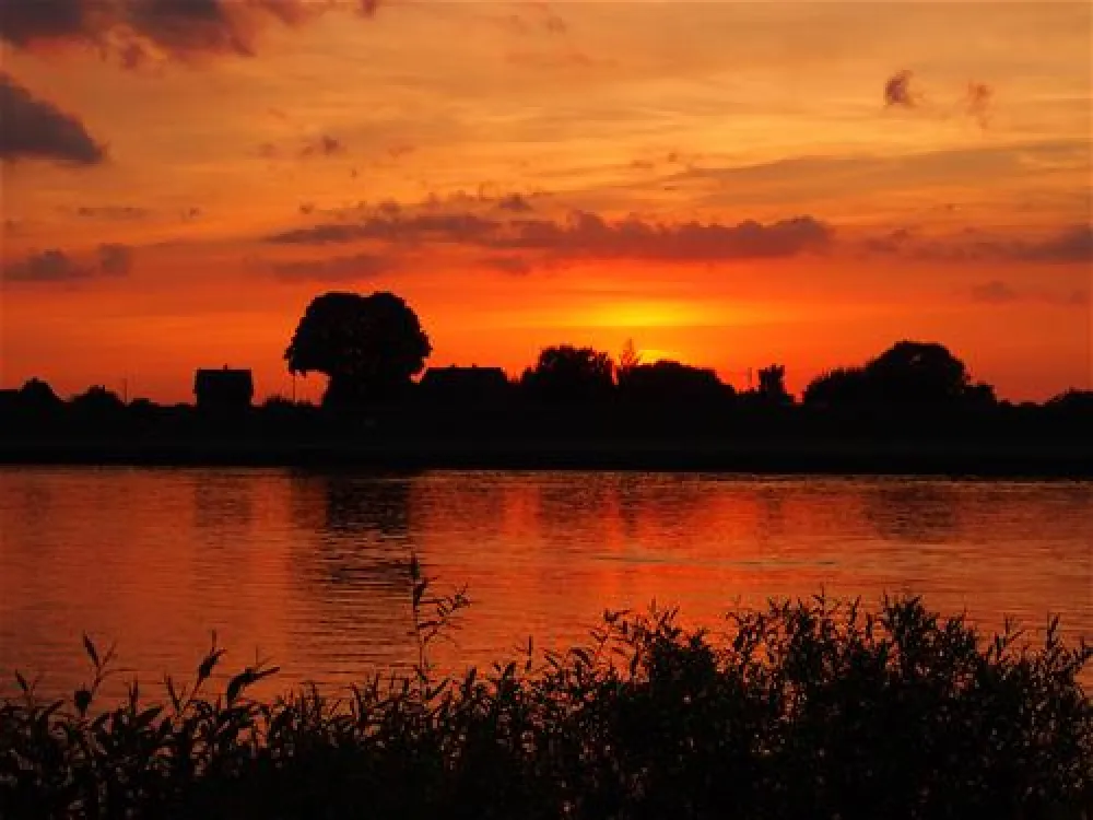 Camping Land an der Elbe bei Hamburg