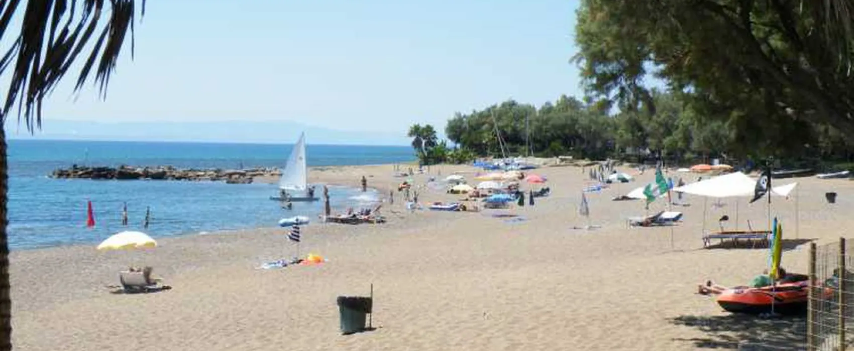 Campsite Aginara Beach