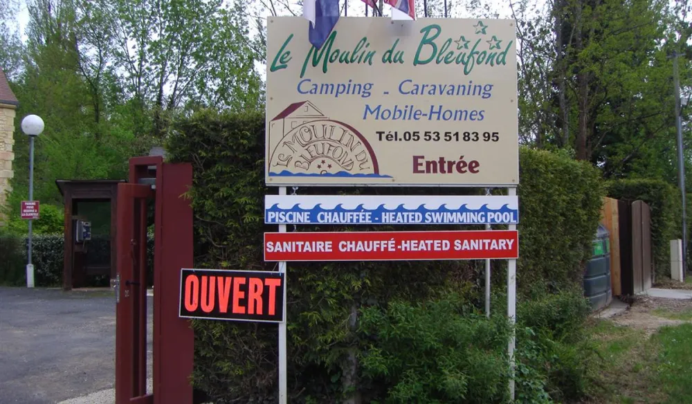 Camping Le Moulin du Bleufond-Lascaux