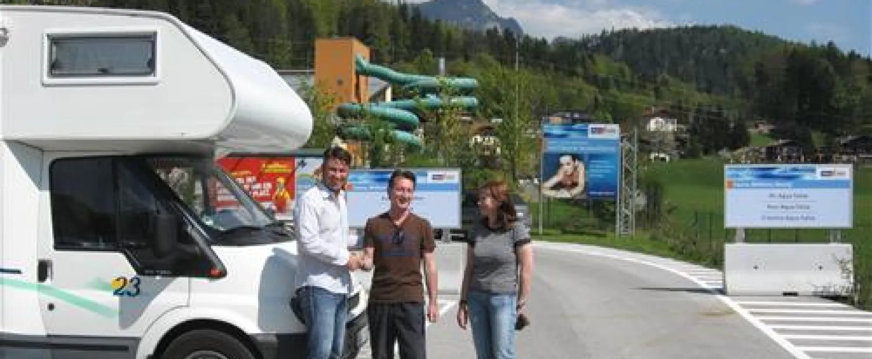 Wohnmobil Stellplatz Aqua Salza Golling