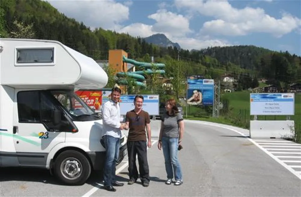 Wohnmobil Stellplatz Aqua Salza Golling