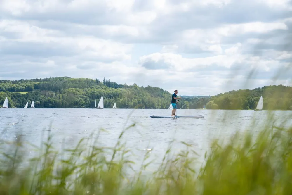 ****Campingplatz Gunzenberg Talsperre Pöhl